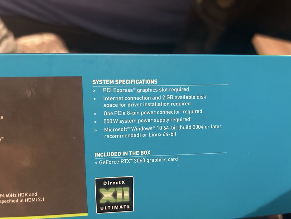 Karta graficzna GEFORCE RTX 3060