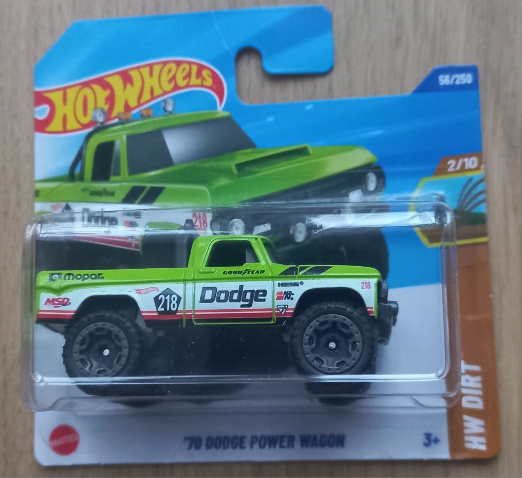 Dodge Power Wagon Hot Wheels nowy