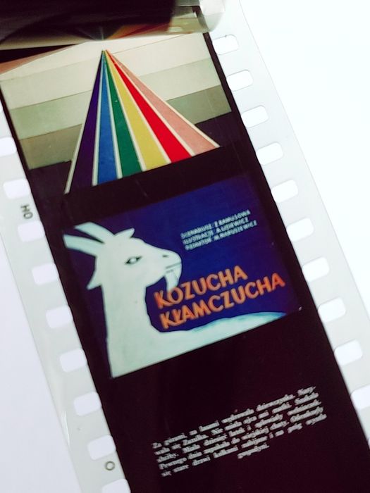 Bajka na rzutnik KOZUCHA KŁAMCZUCHA bajki retro na kliszach PRL klisze