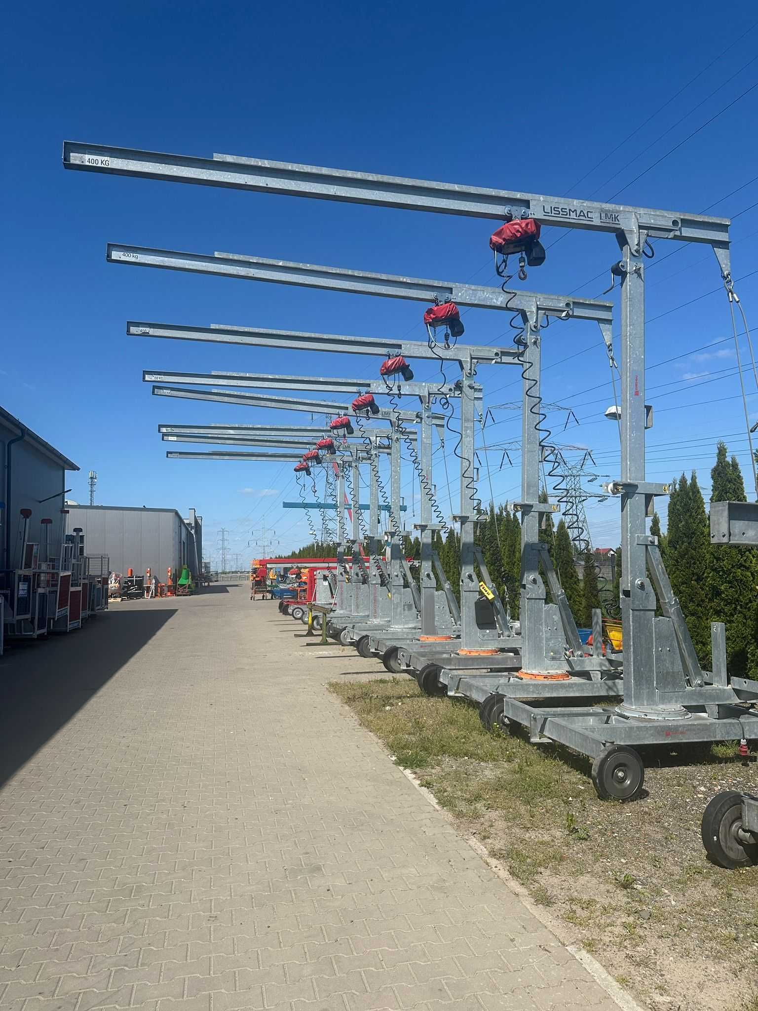 Zawiesie szczękowe do kręgów betonów EICHINGER 1,5T widły HDS Niemiecy