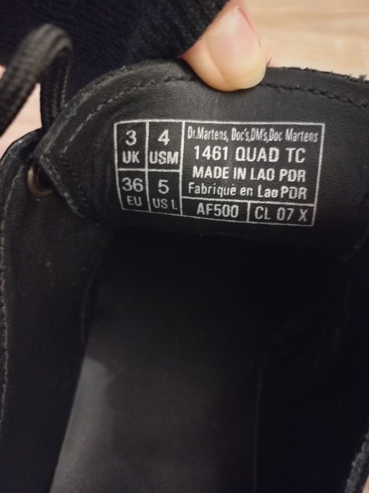 Buty - glany Dr. Martens 1461 QUAD TC