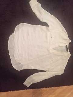 camisa branca zara tamanho m