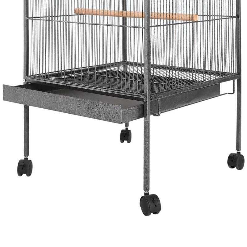 Gaiola para pássaros 54x54x146 cm