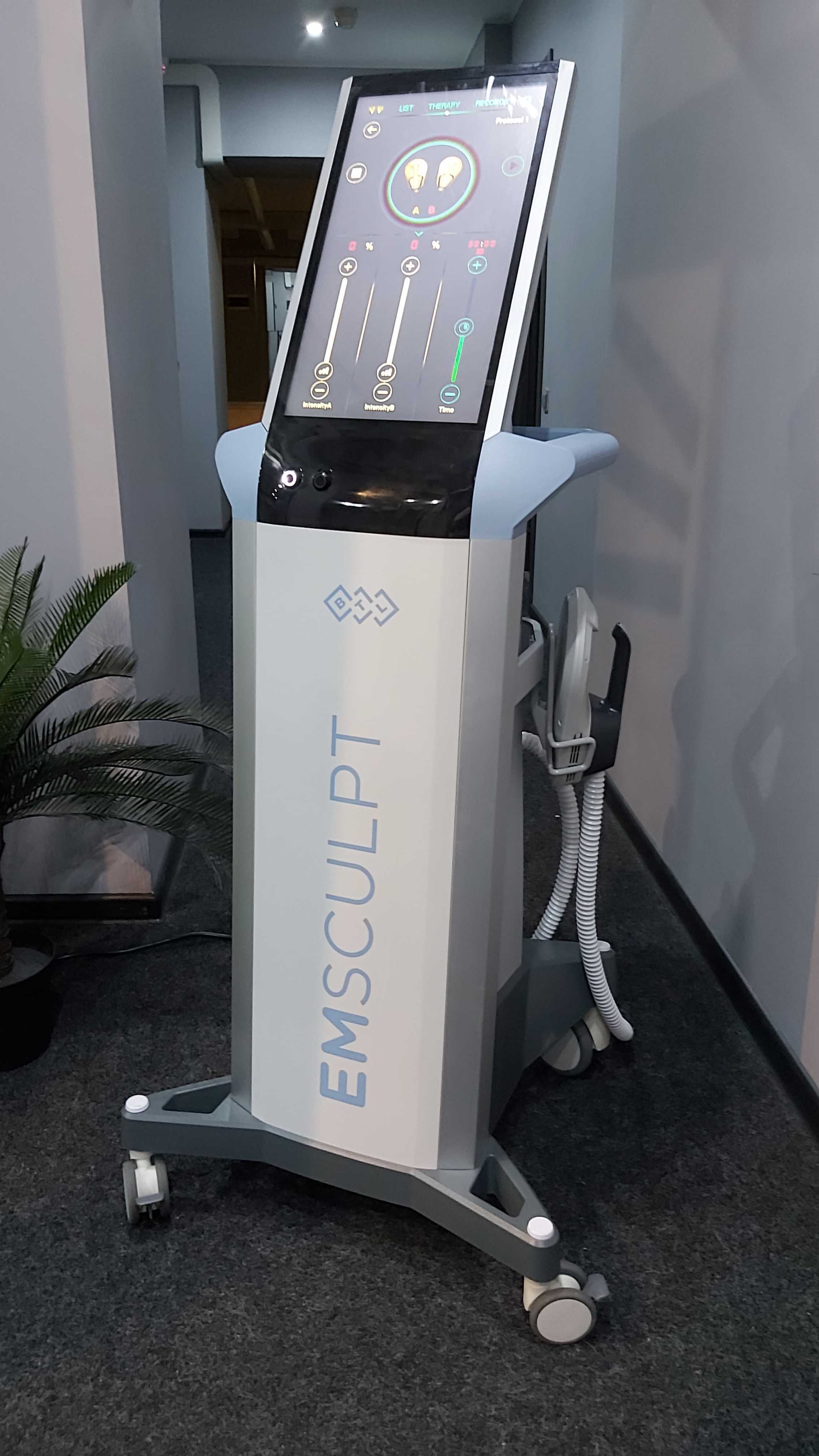 EMSculpt Мощная Миостмуляция мышц пресса ног ягодиц