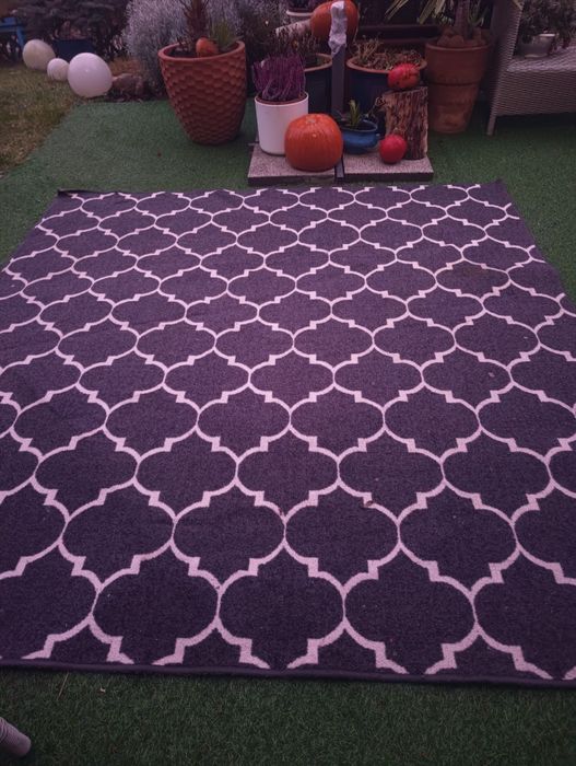 Dywan marokański, kwadratowy.