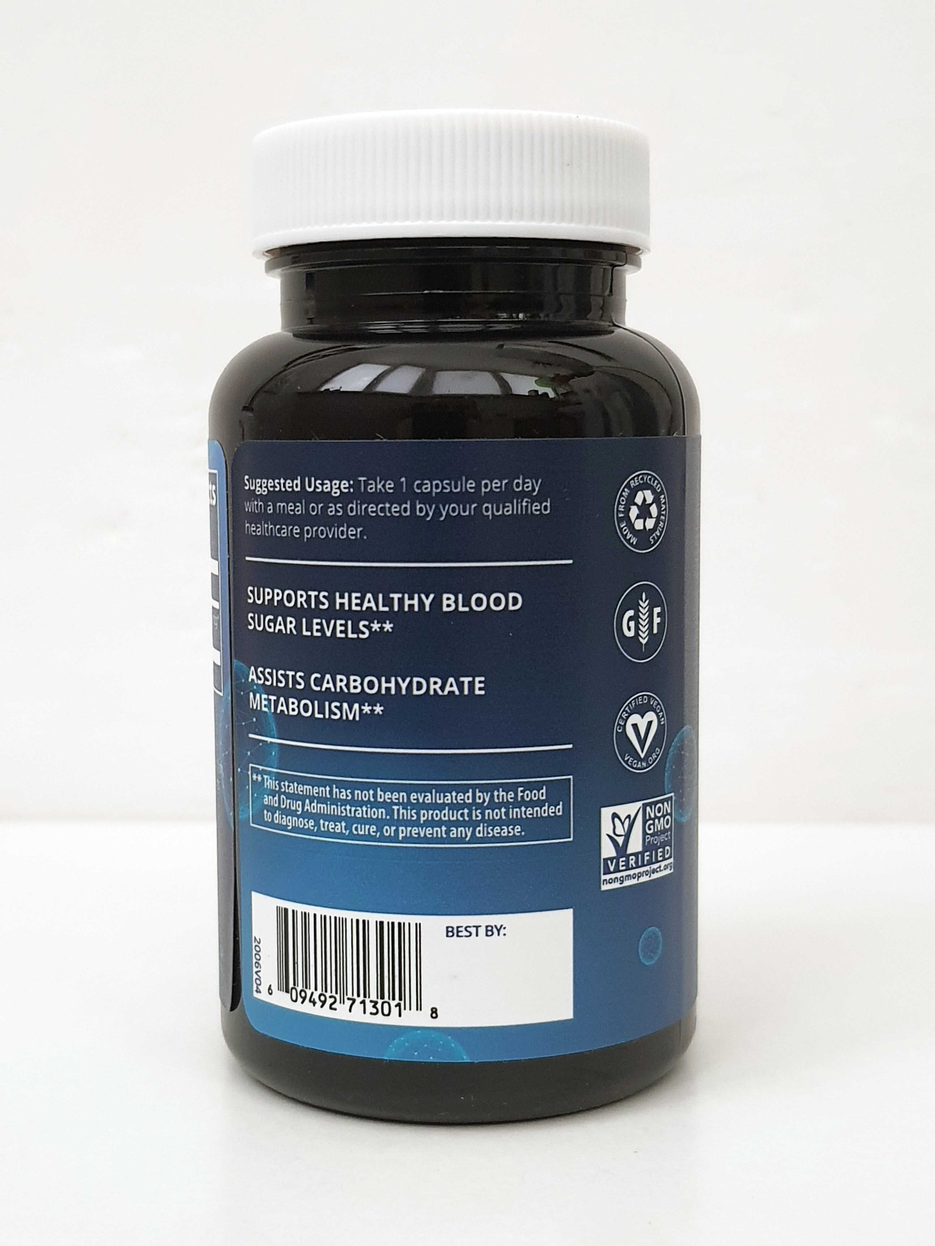 Хром піколінат MRM Nutrition, 200 мкг, 100 капсул