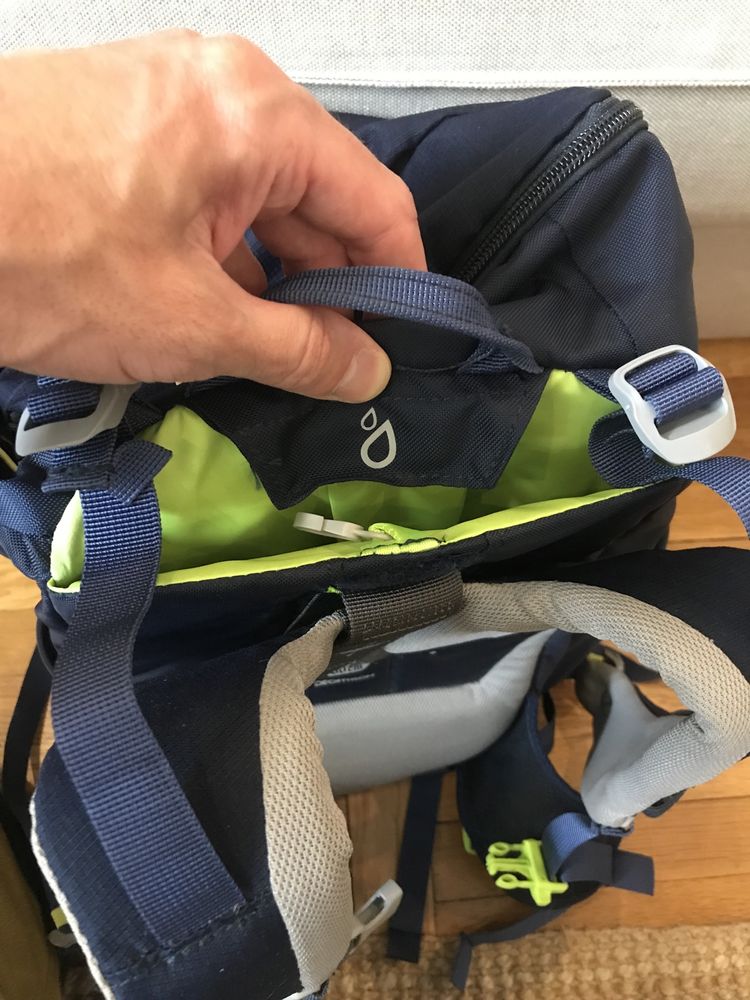 Рюкзак дитячий QUECHUA MH500 для туризму 28 л темно-синій