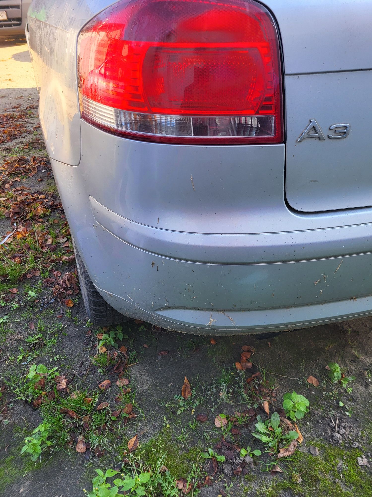 Zderzak tylny Audi A3 P8 LY7W 2003 r hatchback