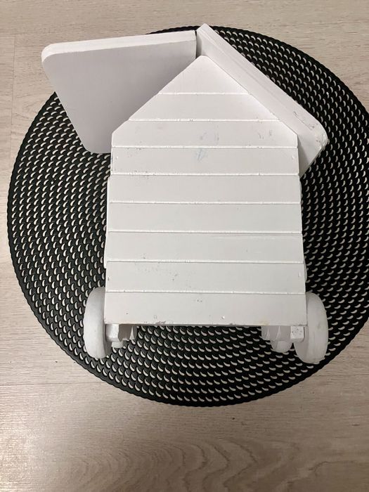 Garden&Fun lęgówka dla ptaków, biała, drewniana