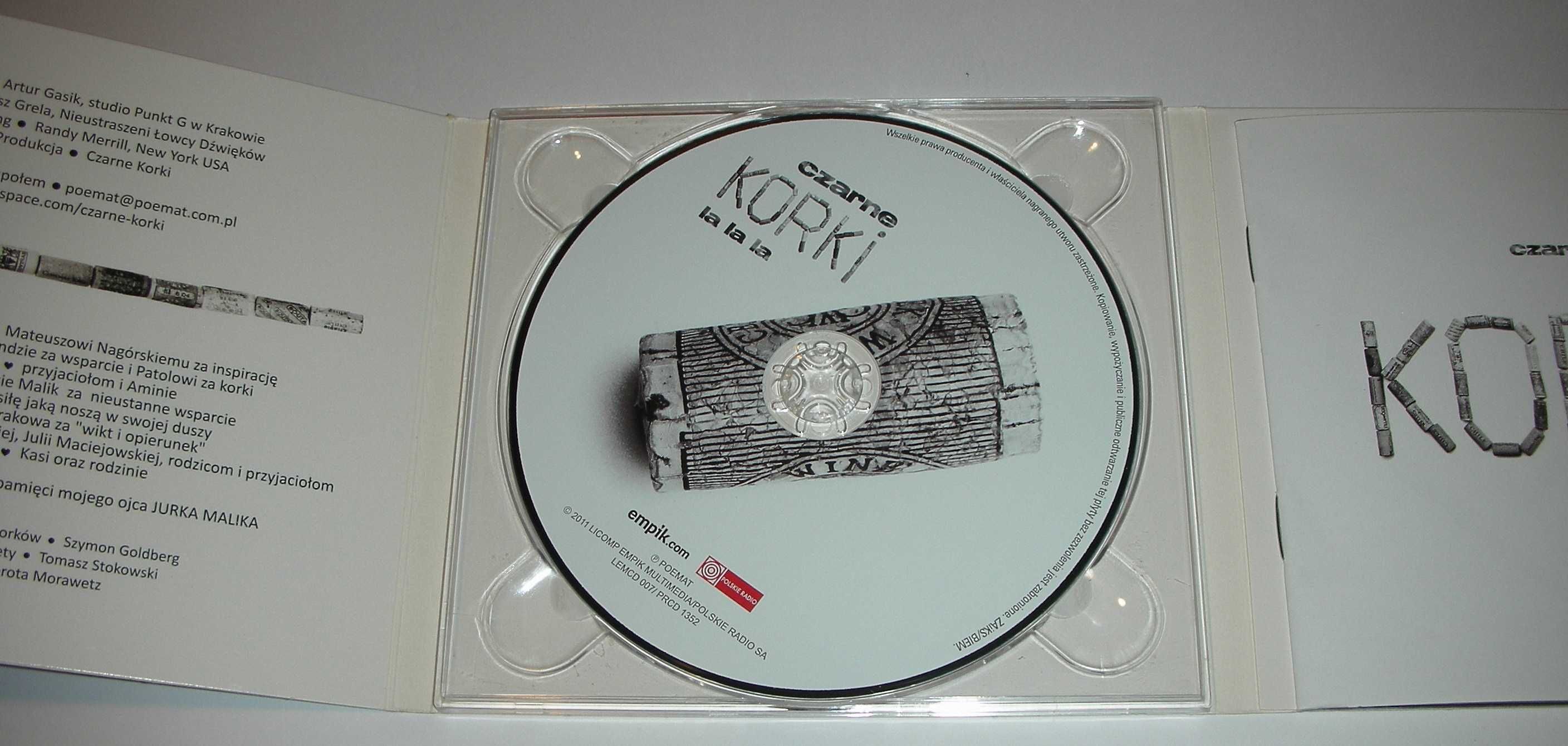 Czarne Korki La la la CD Poemat 2011