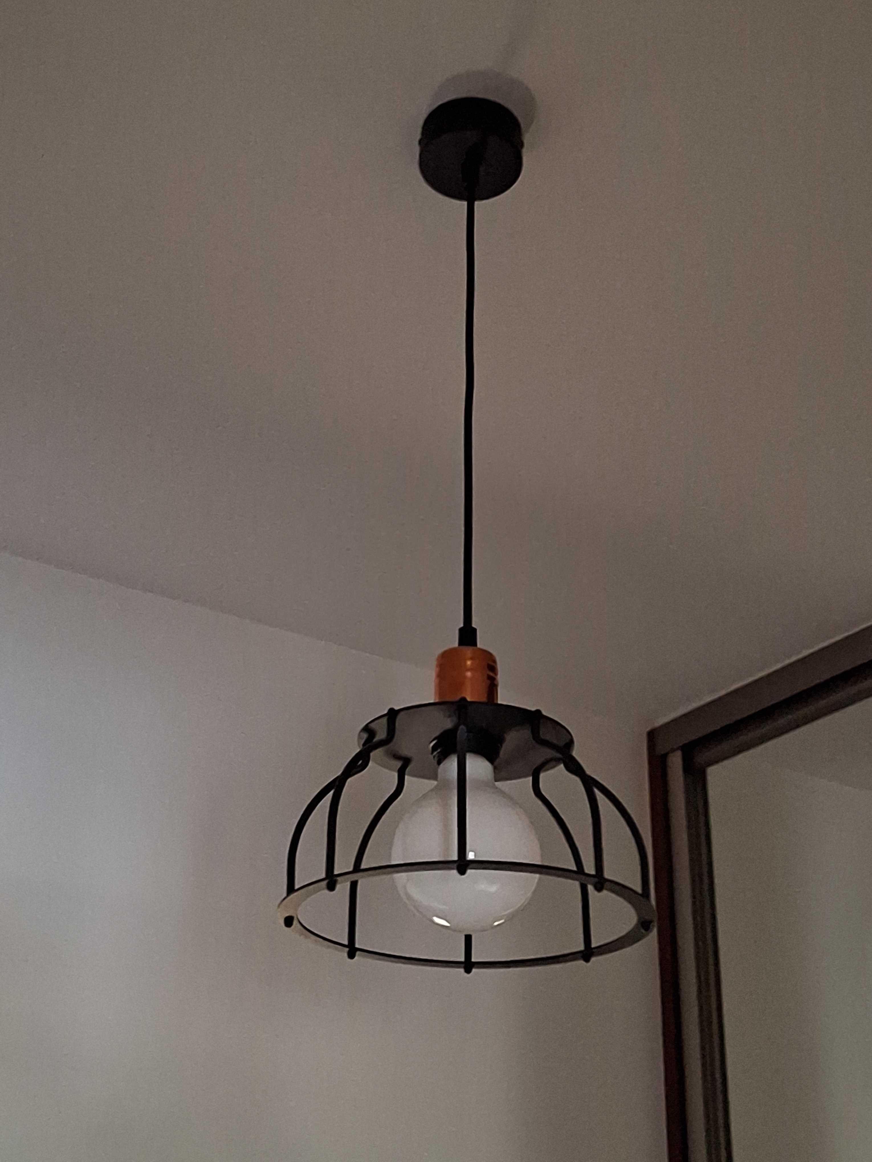 Lampa wiszaca loft