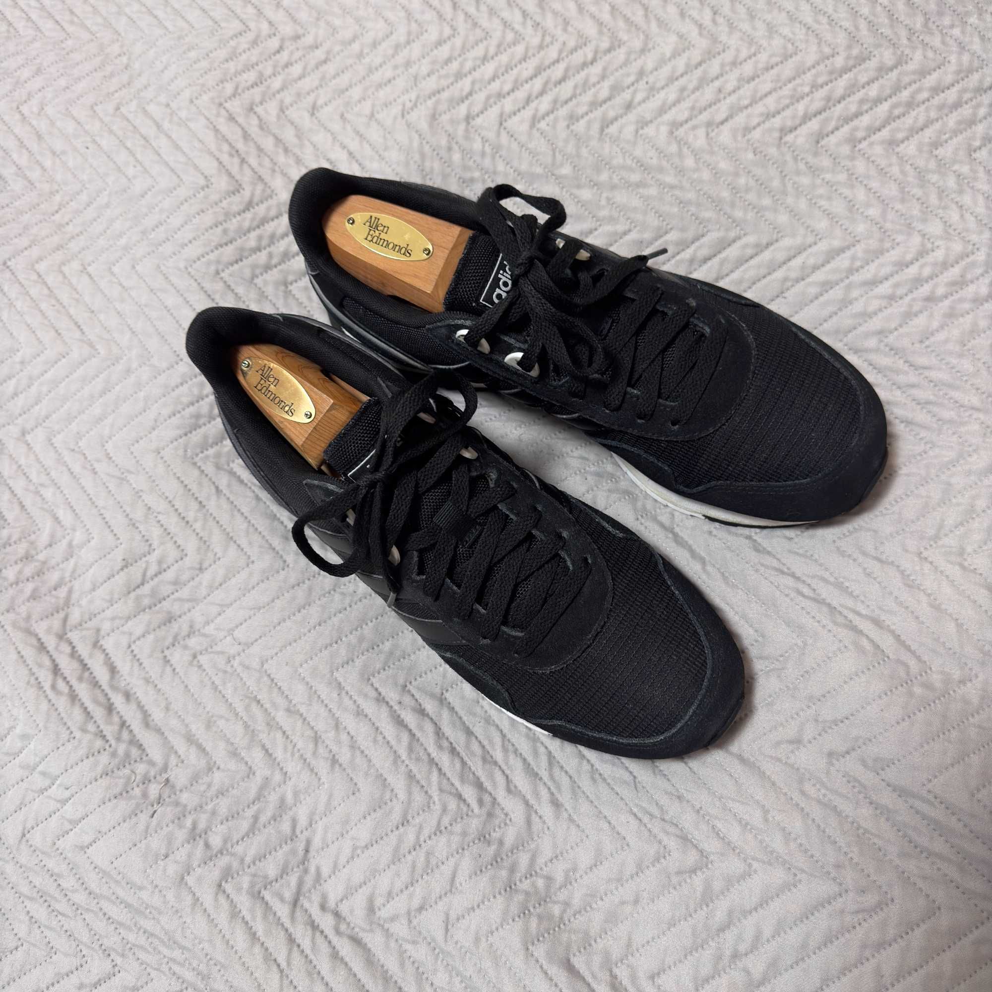 Adidas черные мужские кроссовки 42