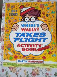 Książka dla dzieci Where's Wally Takes Flight Activity Book po angiels