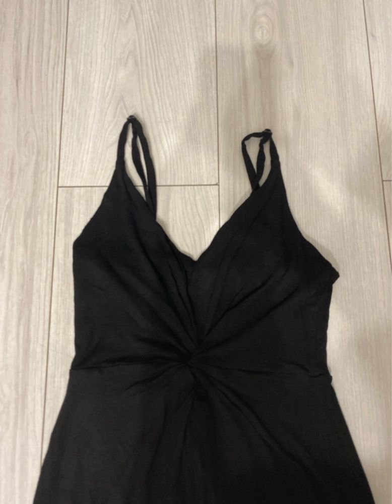 Czarna sukienka h&m