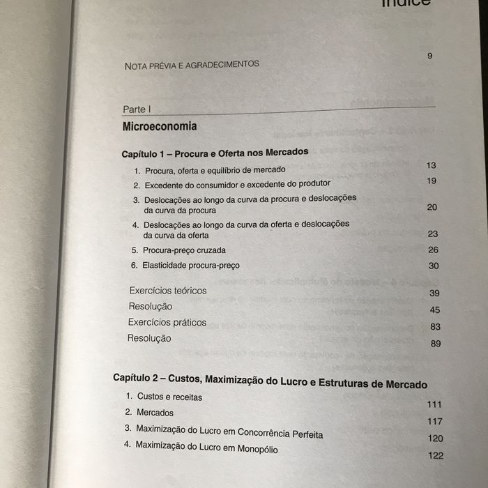 Livro Análise Económica - conceitos e exercícios - micro e macro
