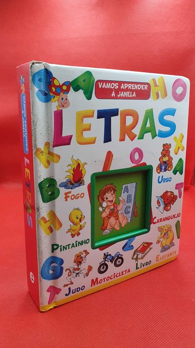 Livro Infantil - REF PINF - Vamos Aprender à Janela, Letras