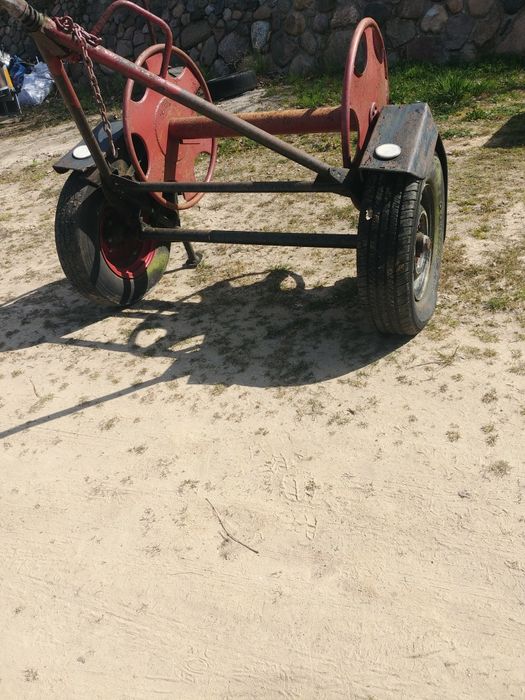 Wózek wężowy strażacki WW-200 oś pod beczkę i inne