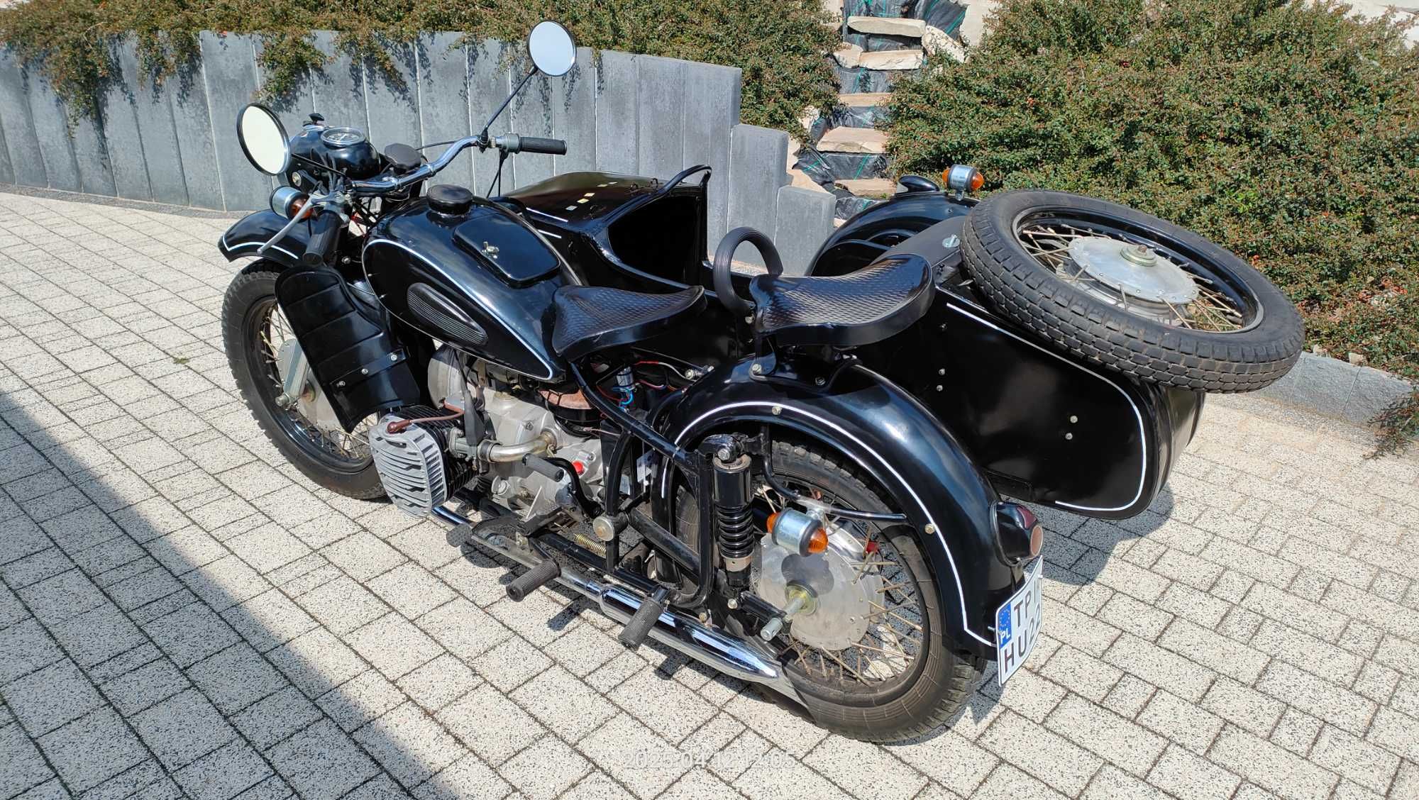 Ural K-750 odrestaurowany, zarejestrowany w użytkowaniu