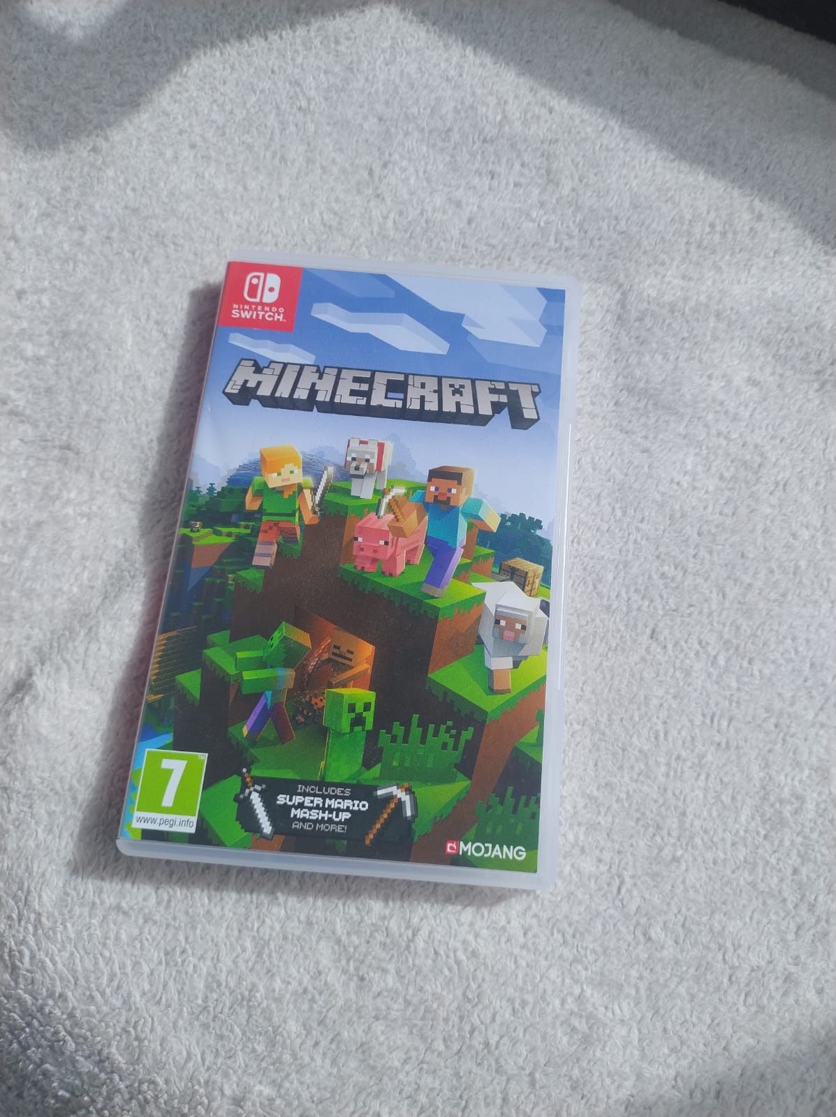 Nintendo switch etui i gra Minecraft