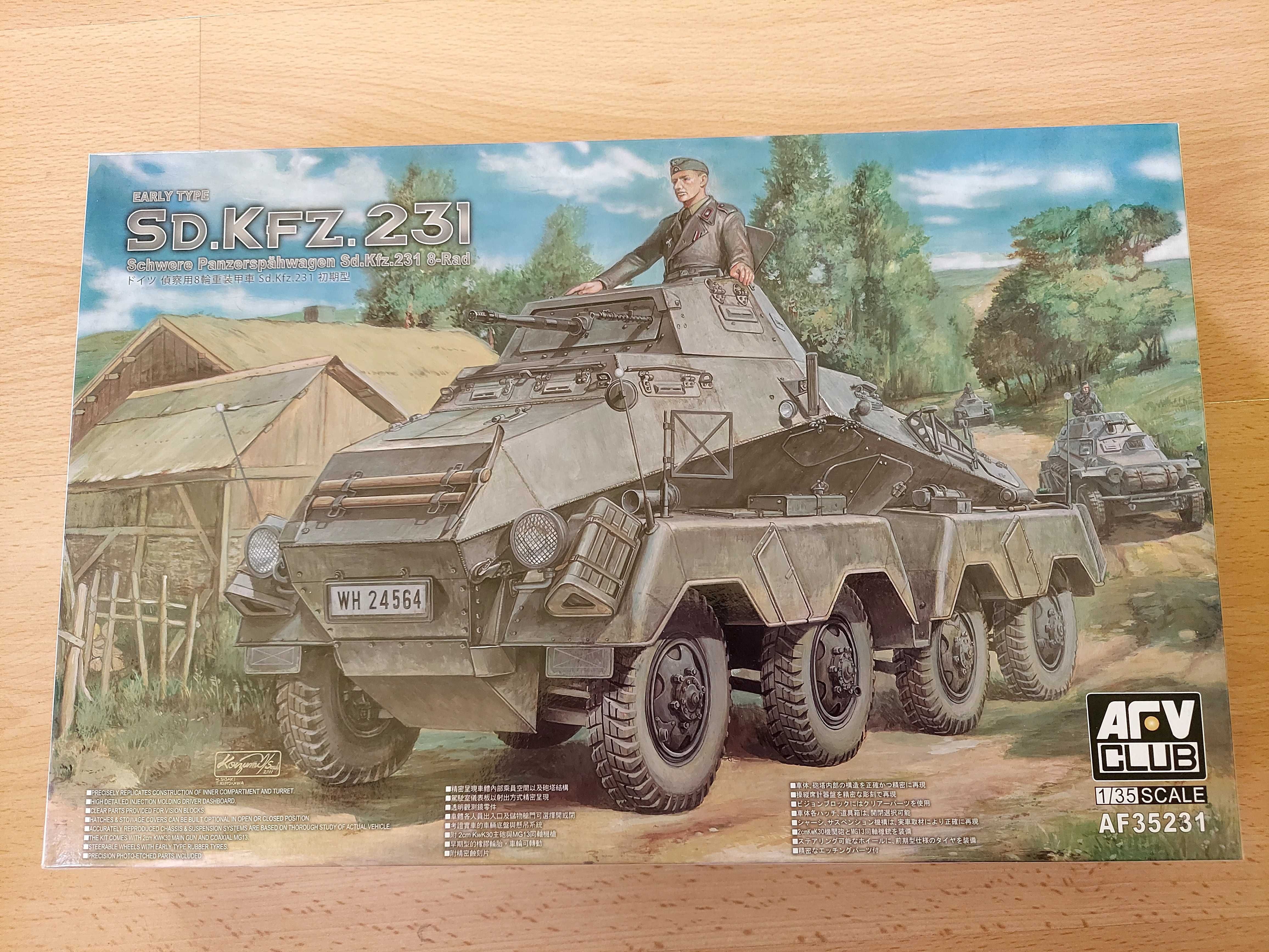 AFV Club 35231 Sd.Kfz. 231 Early Type   1:35