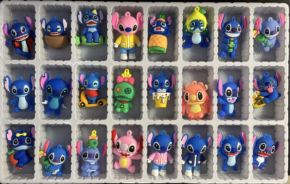 Адвент календар Стіч/ фігурки Стіч/ набір Стіч/ календар Стіч/ ОПТ Є!