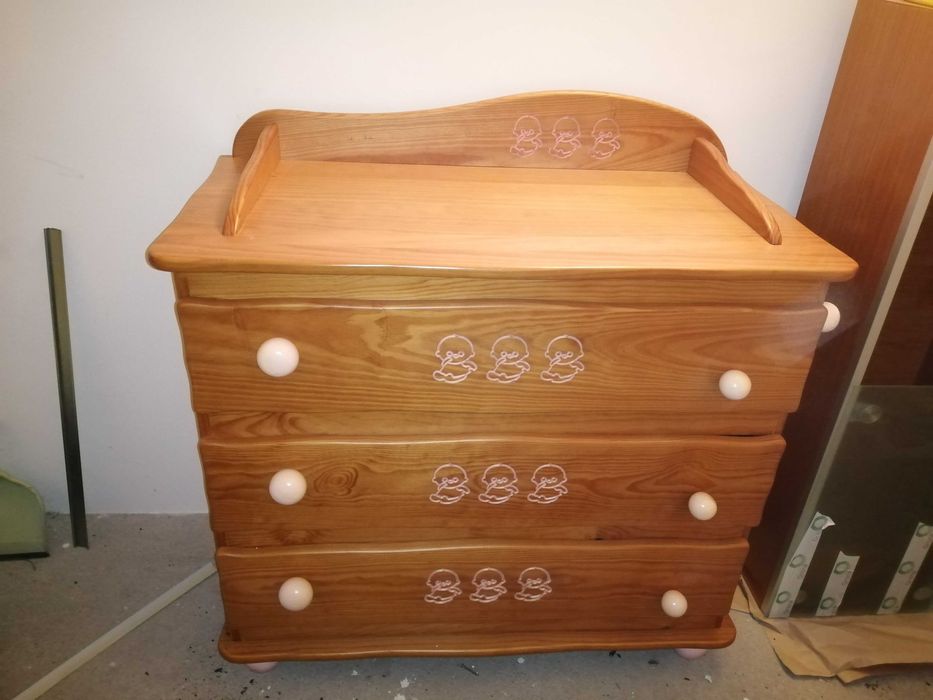 Quarto de criança linha Beby em Pinho