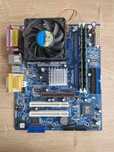 Płyta główna ASRock + procesor AMD + pamięć 2GB