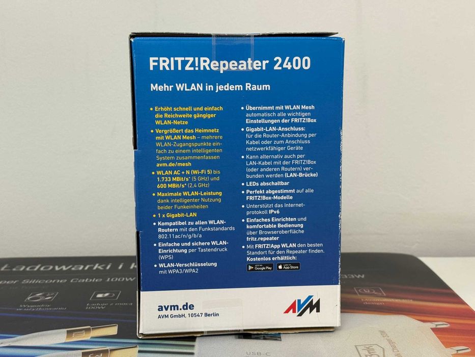 Wzmacniacz WiFi FRITZ! Repeater 2400 MESH
