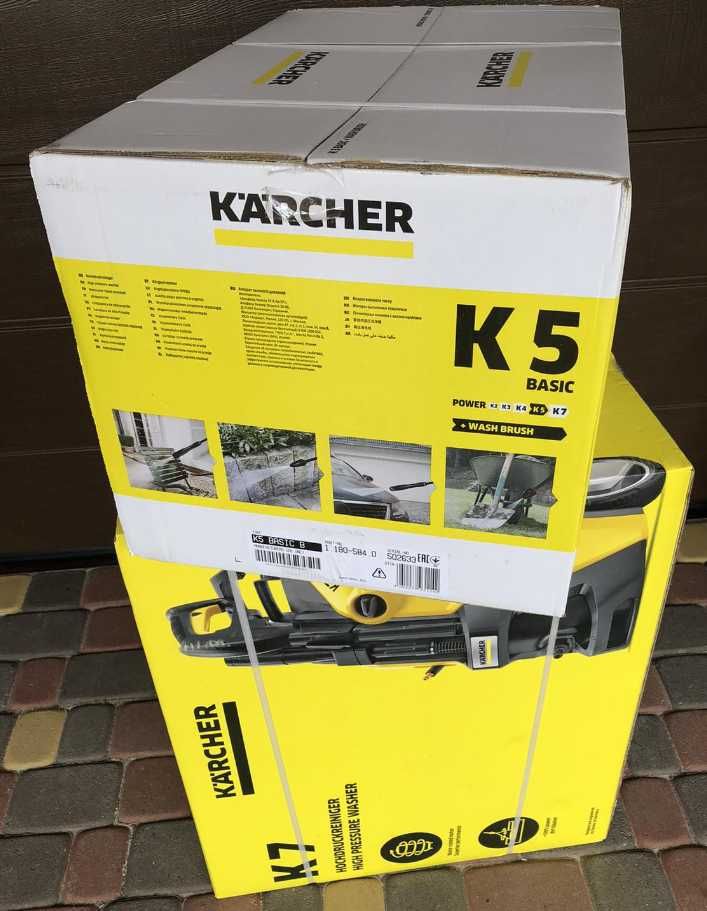 Мийка Karcher k5 basic (1,2,3насадки) оригінал Made in ItalyМинимойка