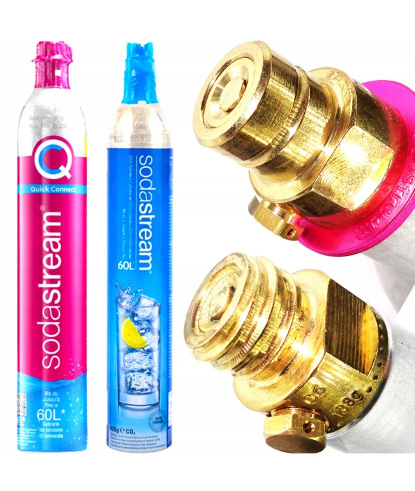 Sodastream, gaz CO2, napełnianie butli