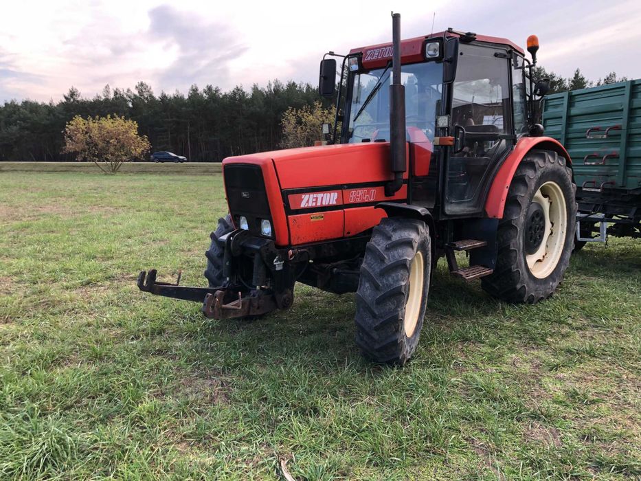 Zetor 8540 TUZ i WOM z Niemiec