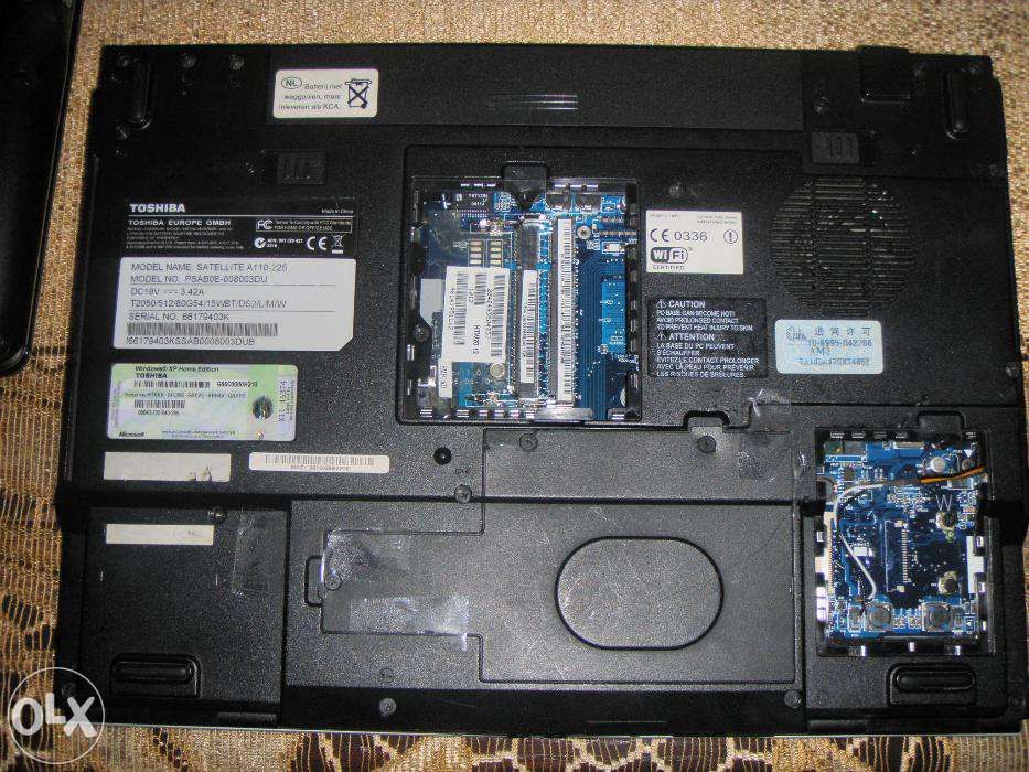 Laptop Toshiba Satellite A110-225