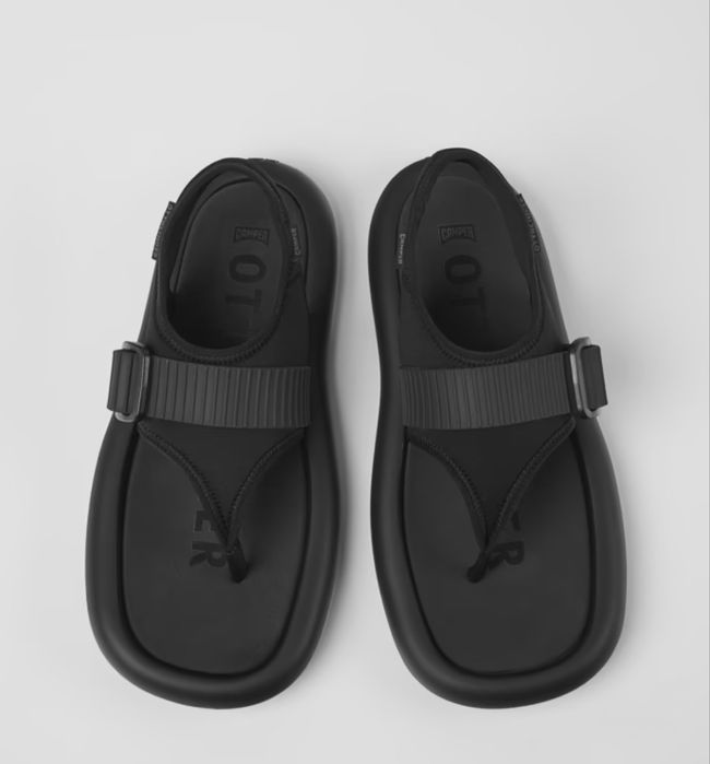 Шльопанці Camper x Ottolinger. чорні 39 розмір.