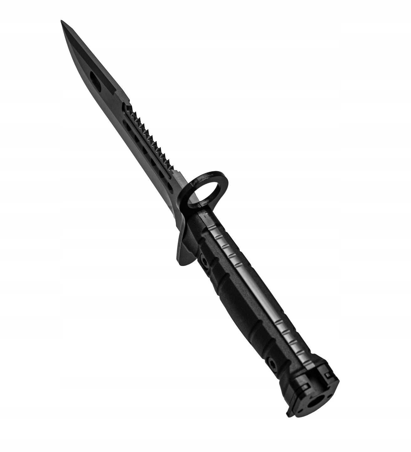 Nóż Taktyczny Wojskowy Ostry Kabura Bagnet K25 Solidny Survival Osełka