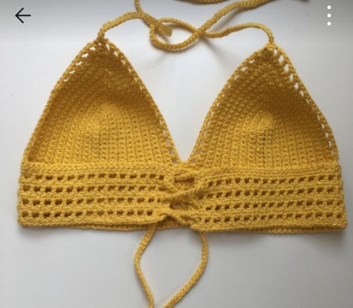 Top hand made na szydełku