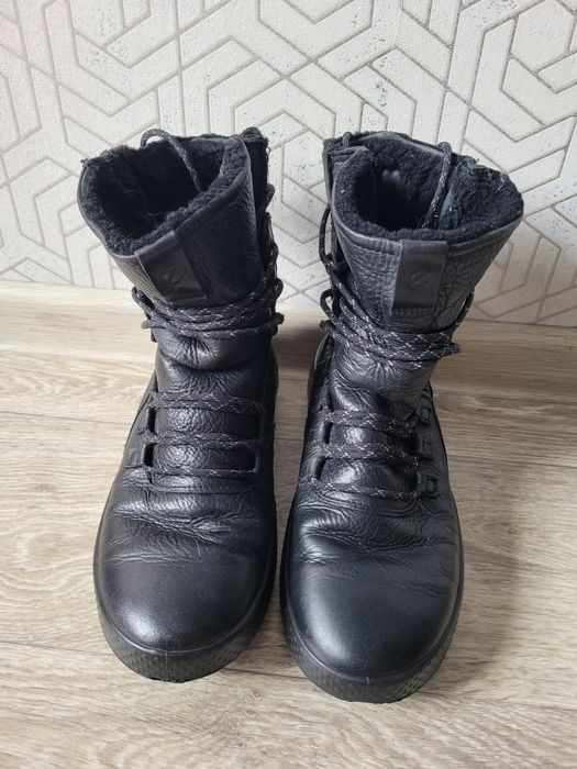 Чоботи ecco сапоги зимові зимние