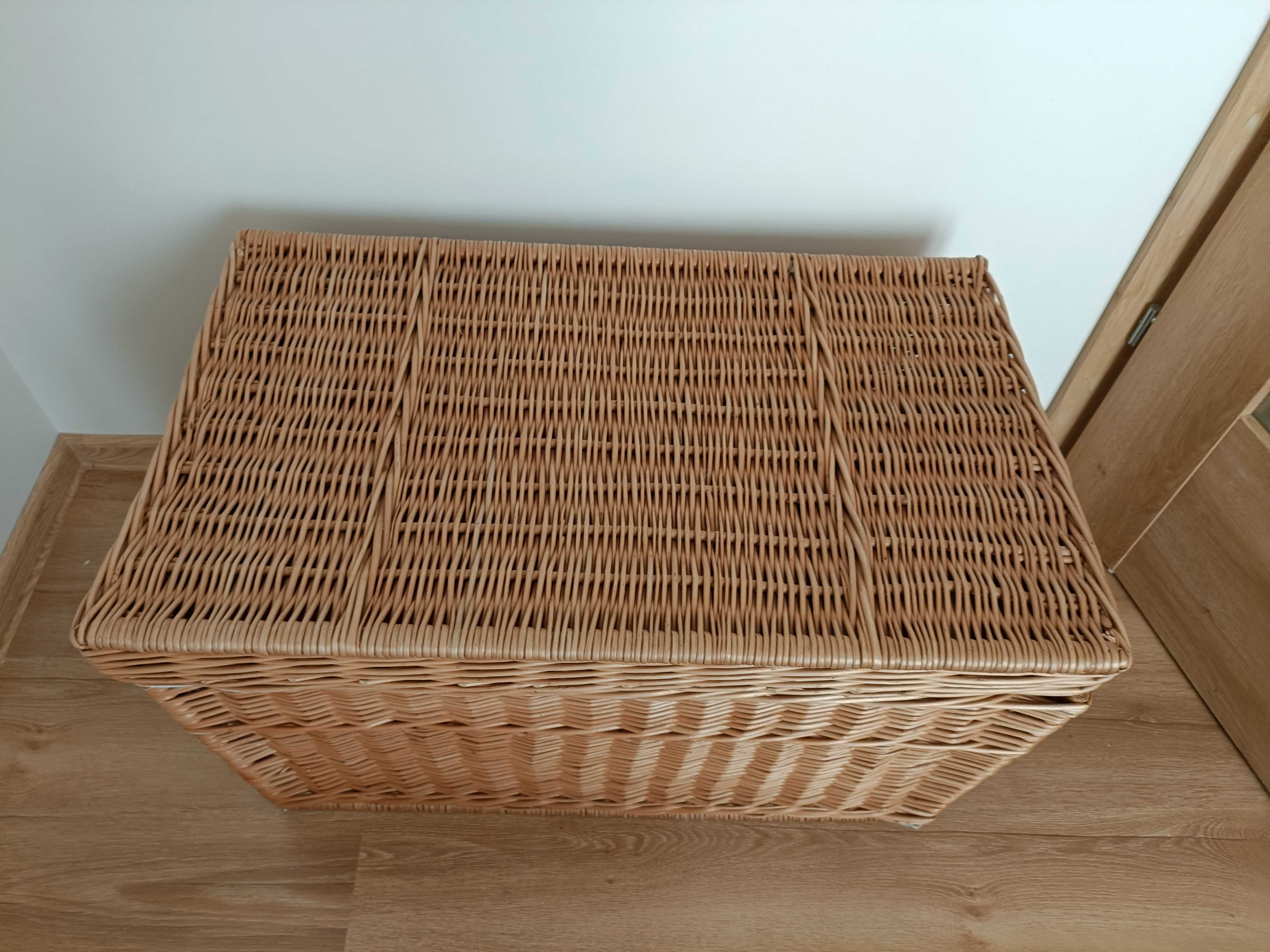 Skrzynia wiklinowa 80x49x46