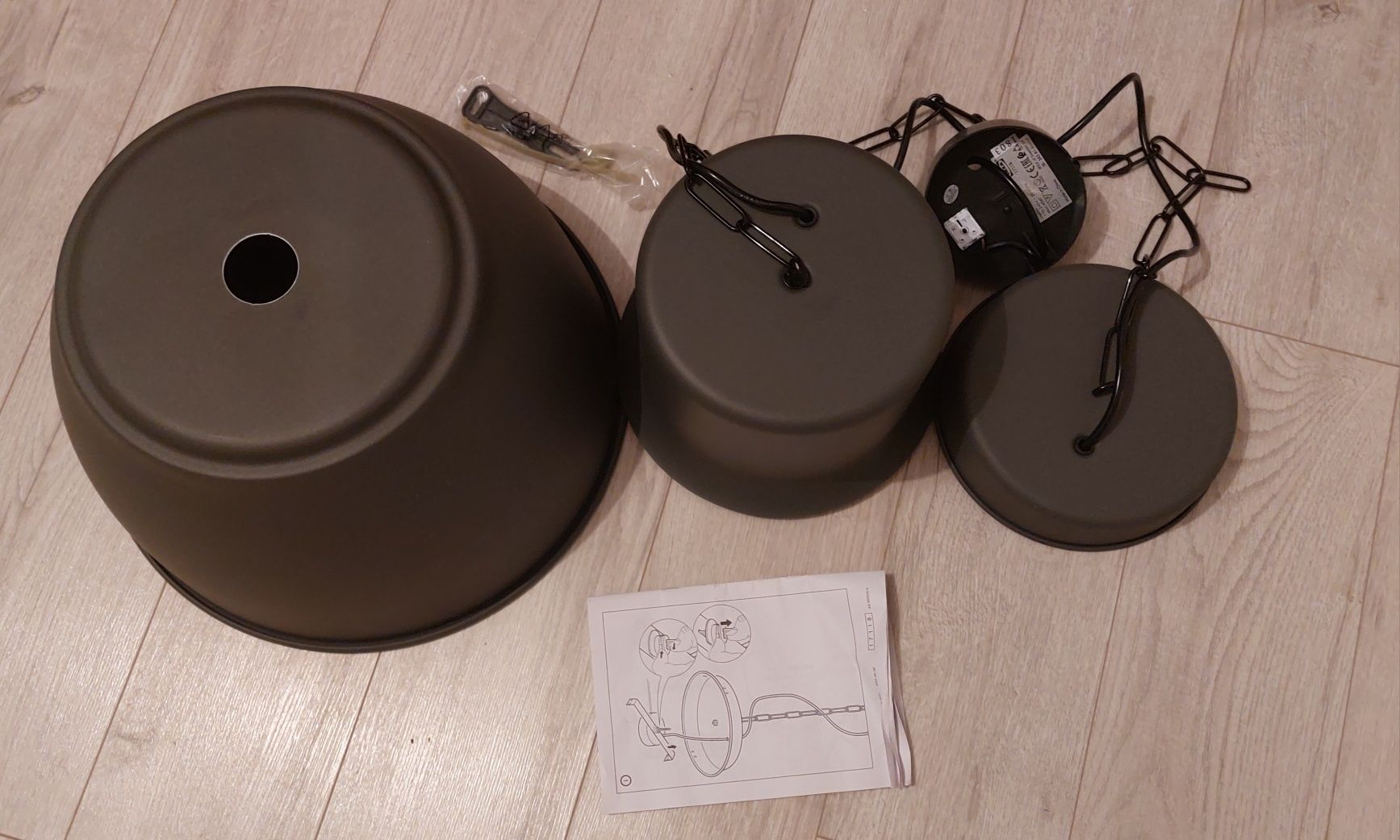 Ikea Hektar lampy sufitowe
