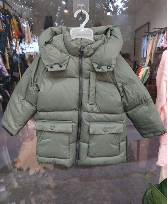 Куртка пуховик Zara зимова