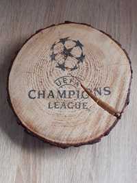 Liga mistrzów UEFA. Plaster drewna dekoracyjny