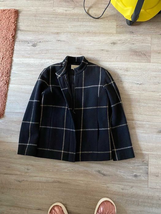 Куртка піджак жіноча тепла на змійці 75% шерсть.