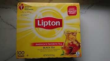 Чай чорний Ліптон (Lipton) 100 пакетиків