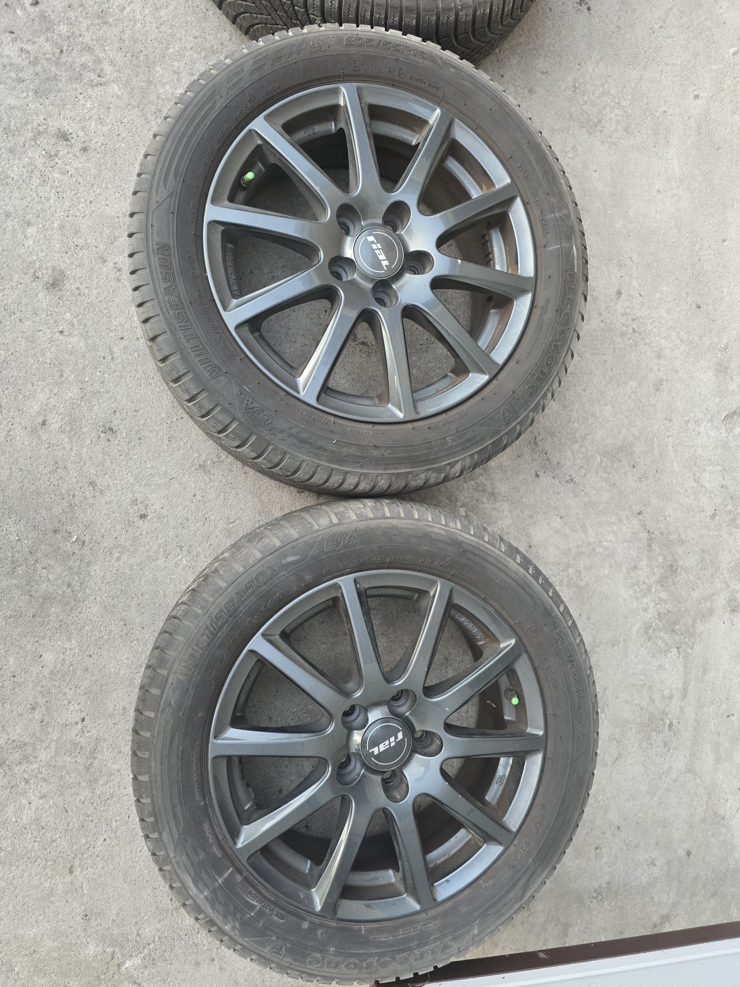 Felgi Rial 16 5x114.3 z oponami firestone czujniki Toyota