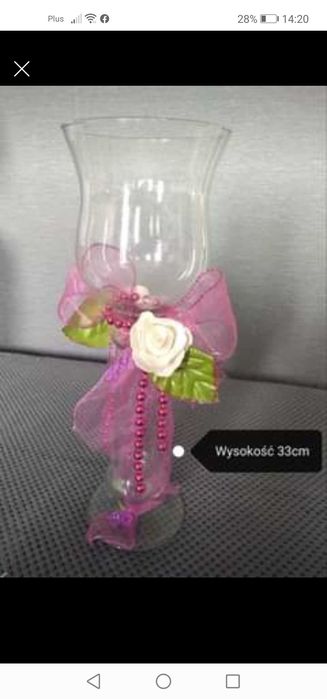 Kielichy udekorowane