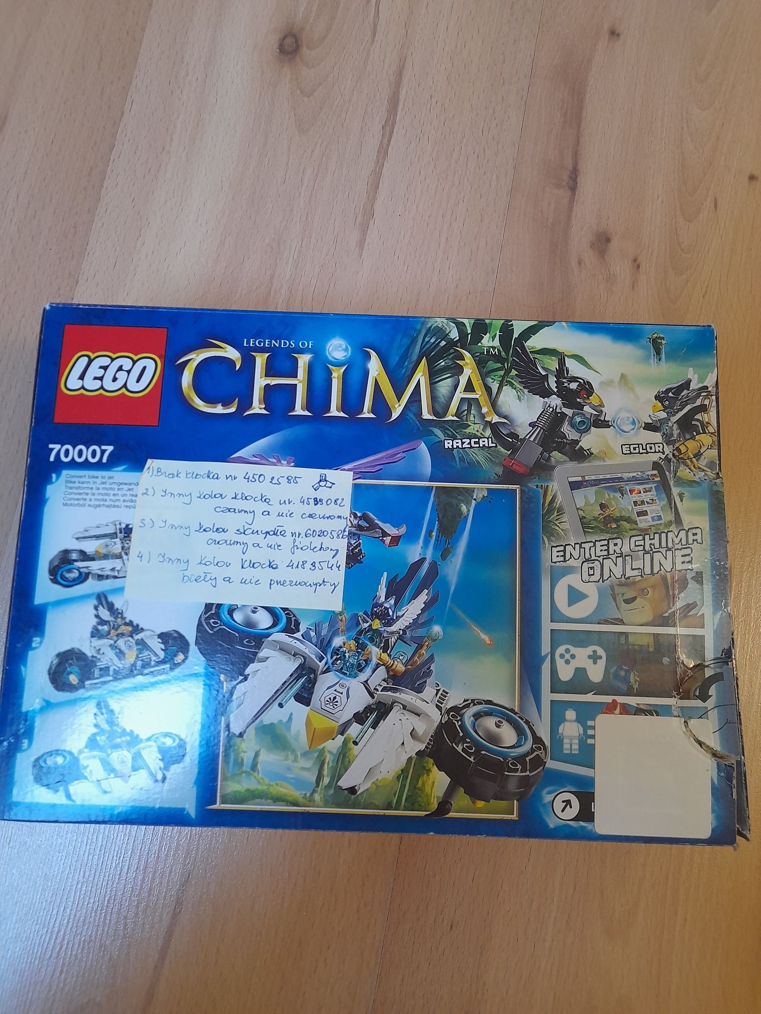 Lego Chima 70007