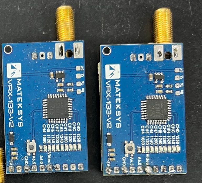 Matek VRX-1G3-V2 1.2-1.3GHz – відеоприймач на 9 каналів