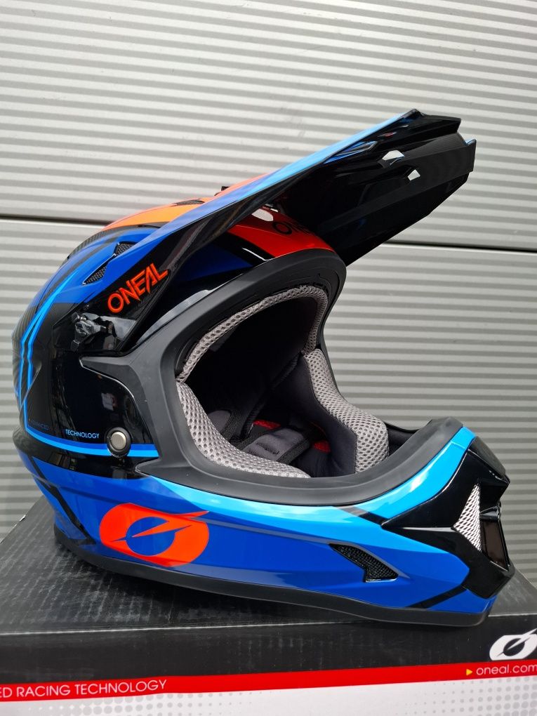 Kask rowerowy DH fullface ze szczęką O'Neal oneal Sonus Split rozmiary