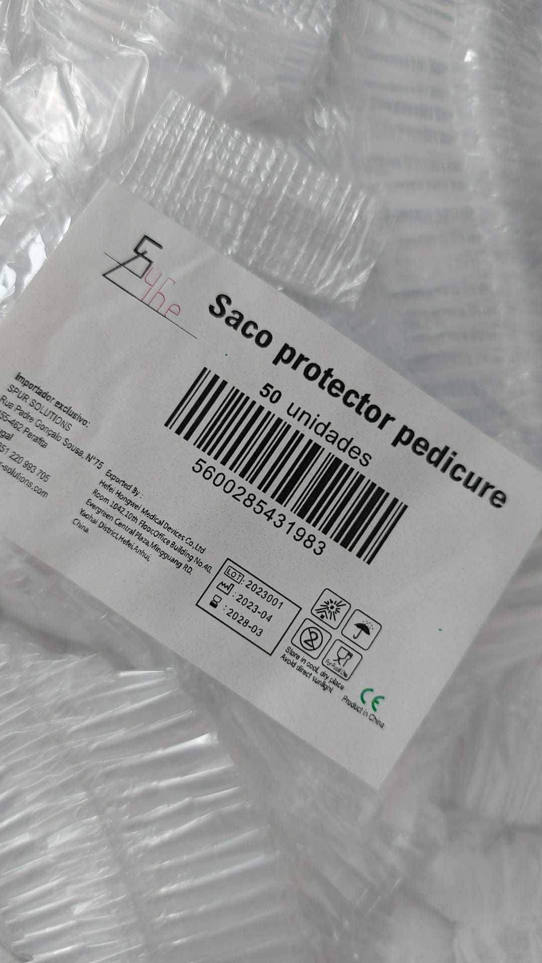 Sacos protector pedicure 50 unidades