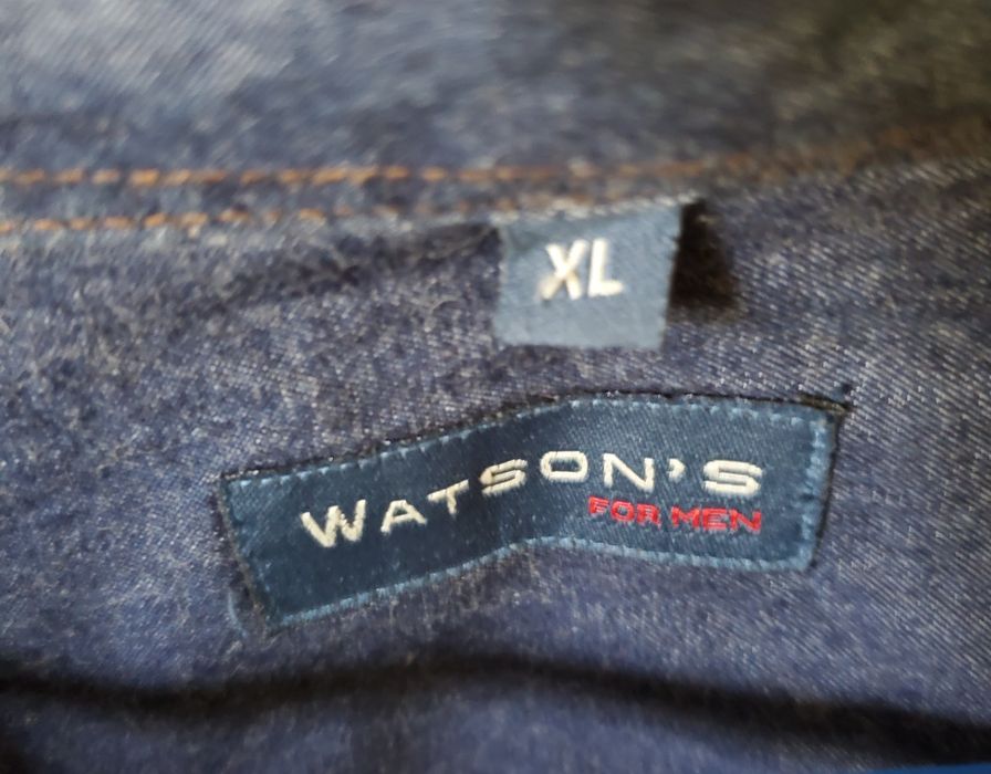 Рубашка джинсовая мужская