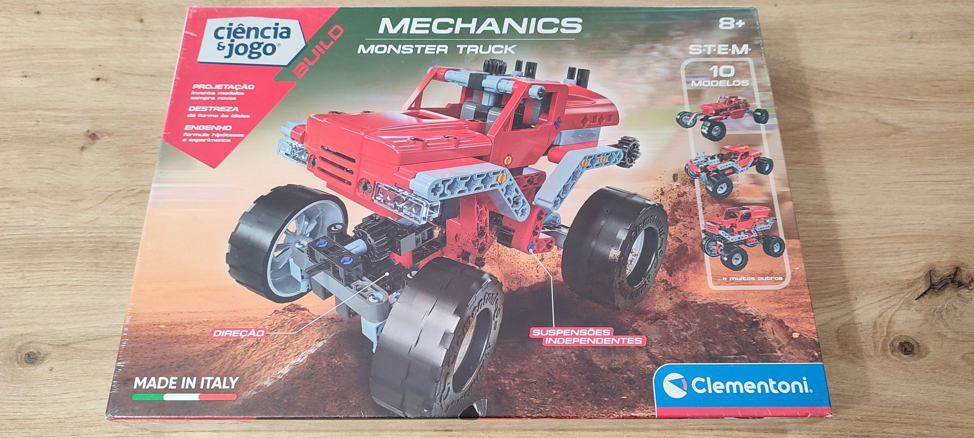 Laboratório de Mecânica Clementoni Monster truck NOVO